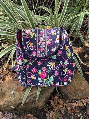 Vera Bradley Butterfly Flutter Quilted Backpack – Retired Pattern